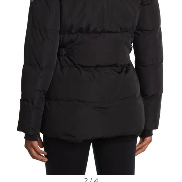 DKNY NWT Black Jacket Puffer L - Picture 4 of 9